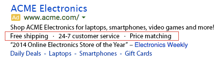 AdWords Extensions
